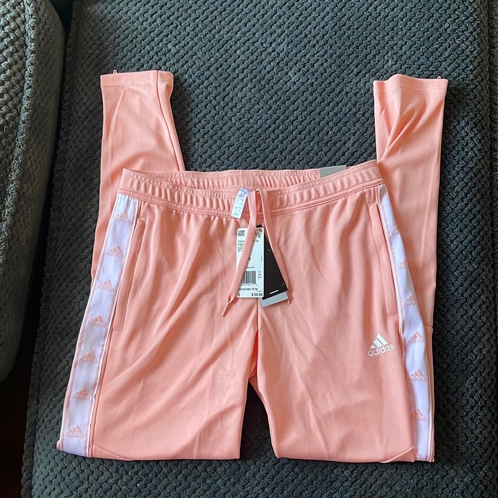 Womens Adidas Peach🍑  Track Pants
